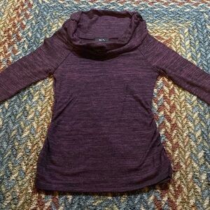 Purple and Black Large Junior Top Fall Winter
